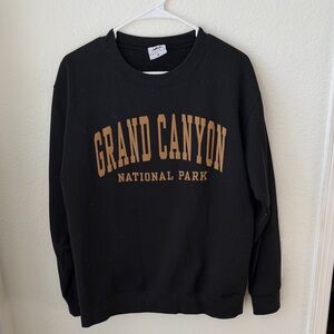 Grand Canyon National Park Black Sweater